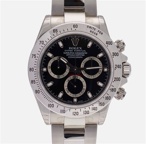 daytona 116540 black anno 2005|Rolex Daytona 116520 – Arda and Co..